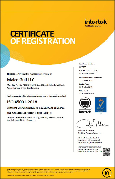 ISO 45001_2018 - Maico Gulf